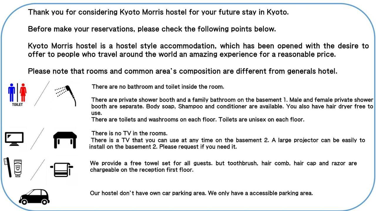 Kyoto Morris Hostel Buitenkant foto
